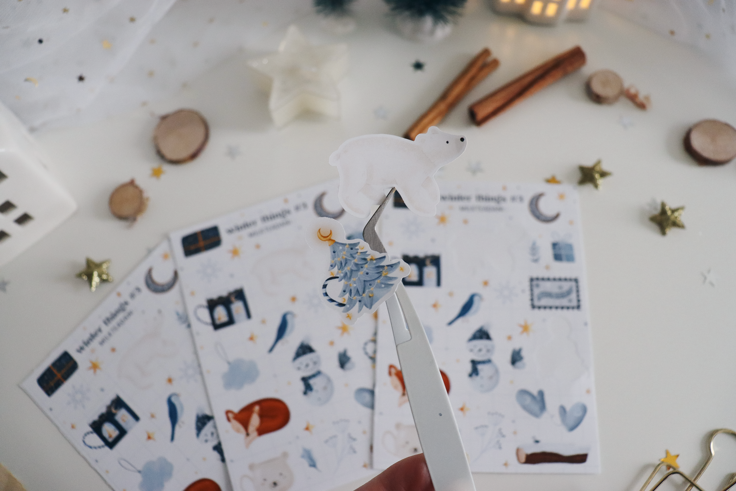 Sticker Sheet - Winter Things #3