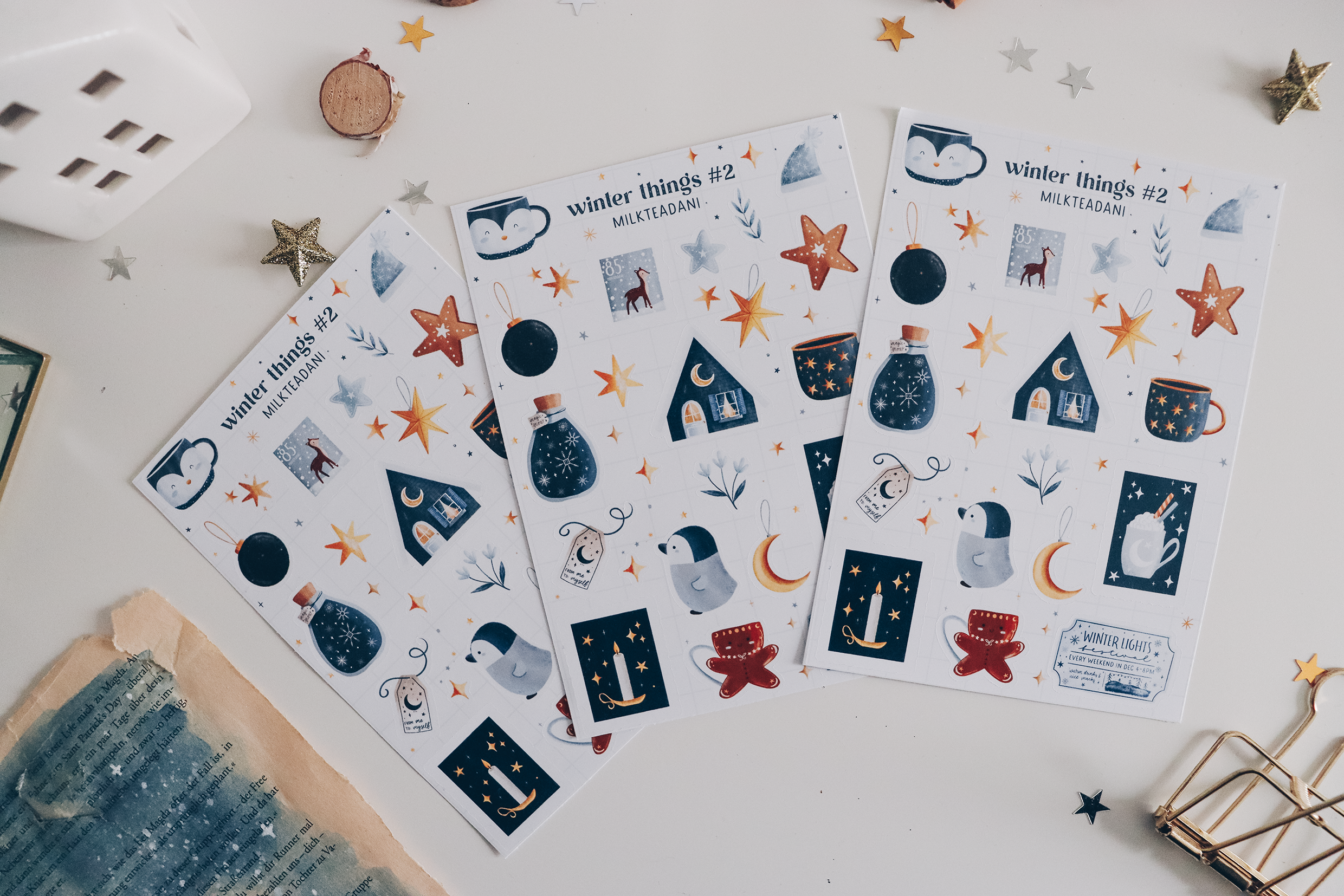 Sticker Sheet - Winter Things #2