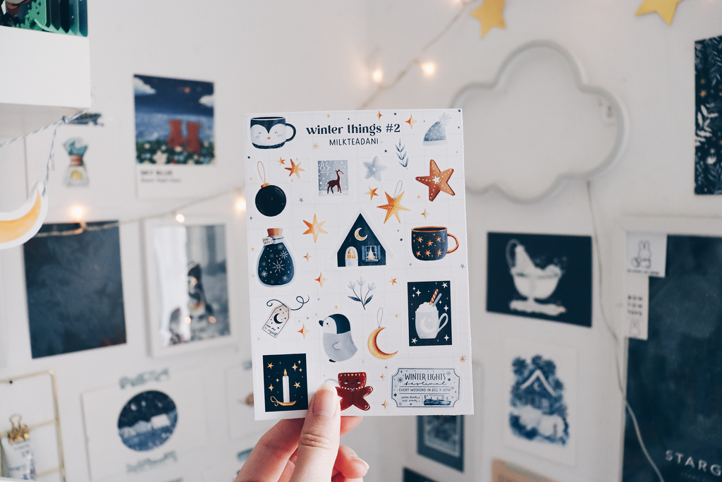 Sticker Sheet - Winter Things #2