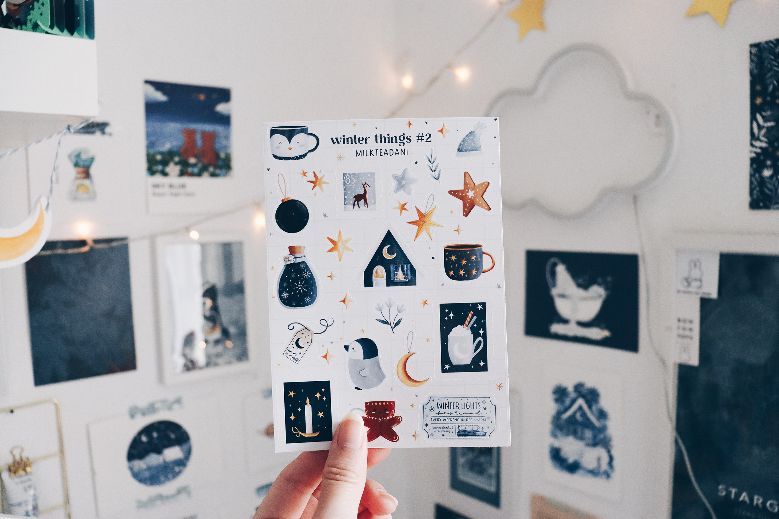 Sticker Sheet - Winter Things #2