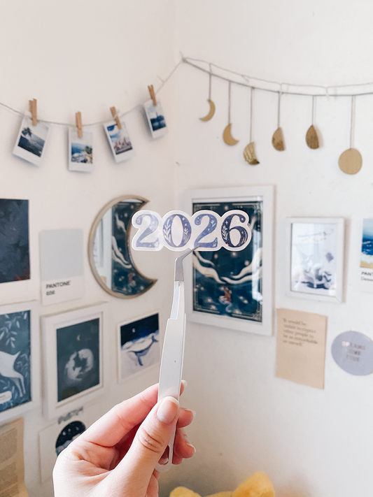 Sticker - 2026 (Handmade Sticker)