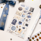 Clear Vinyl Sticker Sheet - Starry Books