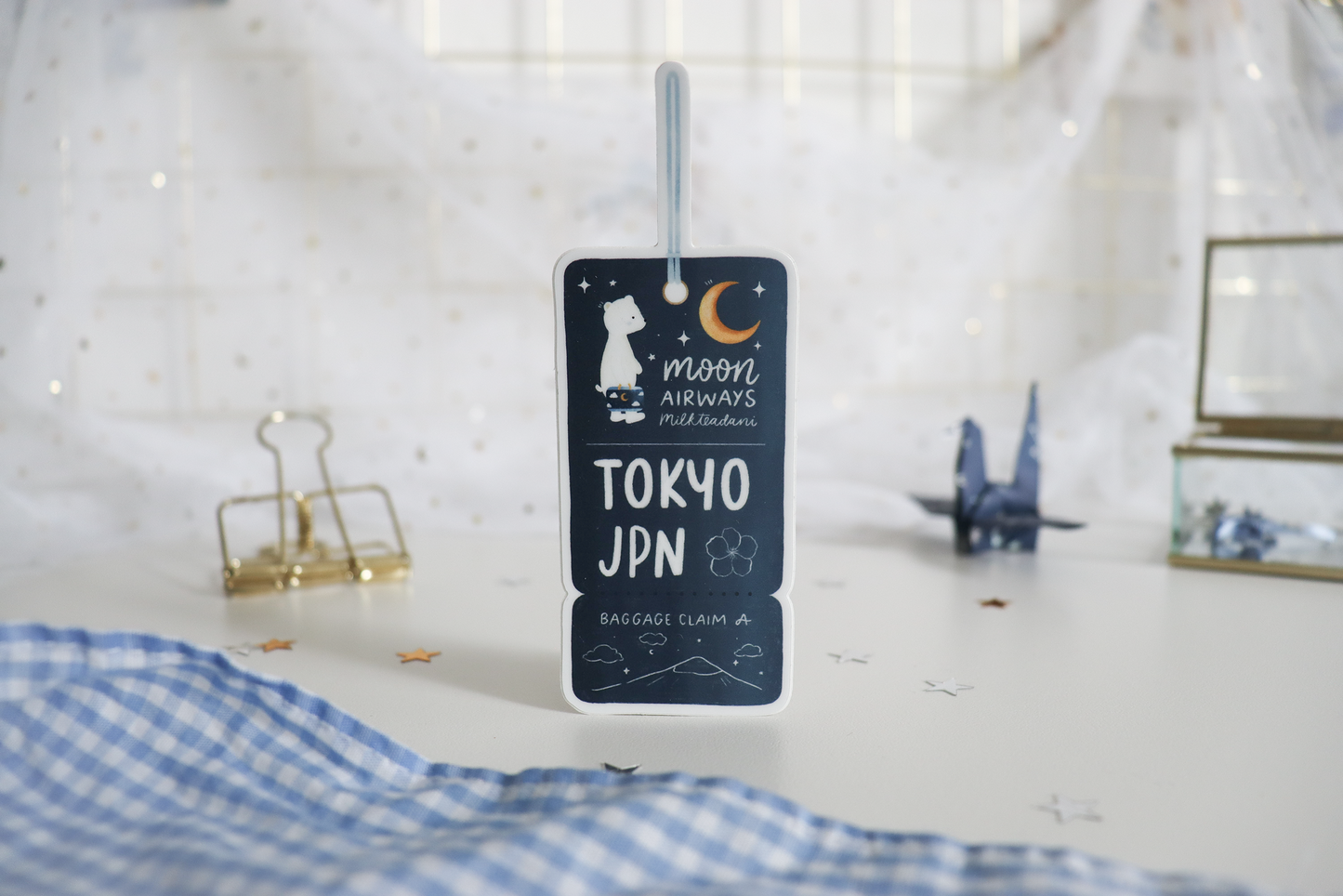 Sticker - Tokyo Luggage Tag