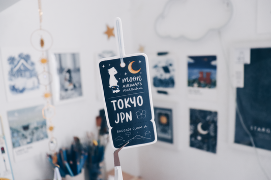Sticker - Tokyo Luggage Tag