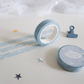 Washi Tape - 10MM Starry Seigaiha