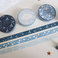 Washi Tape Set – Starry Seigaiha, Midnight Hanami & Kumo