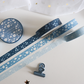 Washi Tape Set – Starry Seigaiha, Midnight Hanami & Kumo