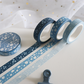 Washi Tape Set – Starry Seigaiha, Midnight Hanami & Kumo