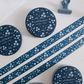 Washi Tape - 10MM Midnight Hanami