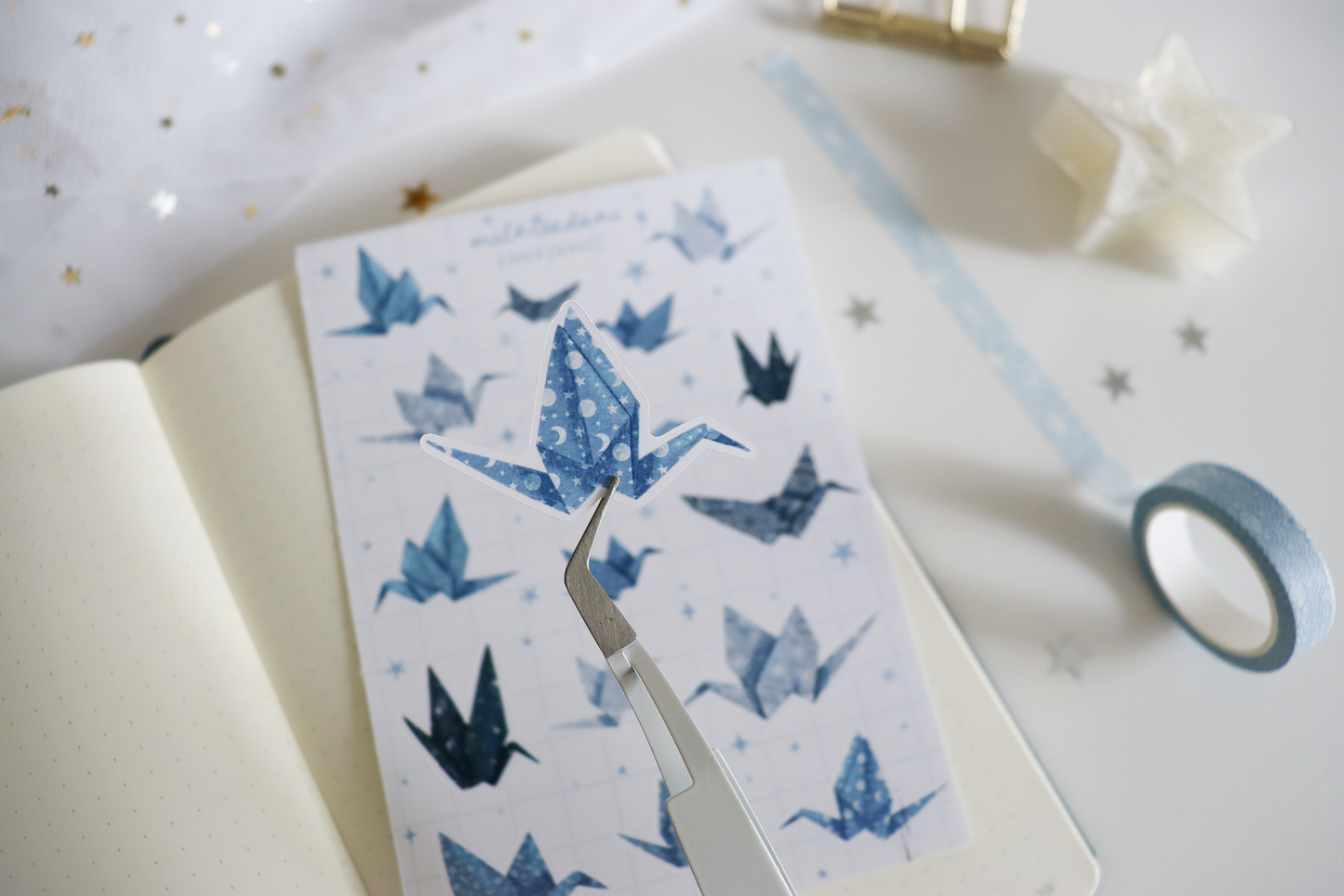 Sticker Sheet - Paper Cranes