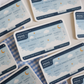 Sticker - Boarding Pass