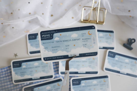 Sticker - Boarding Pass