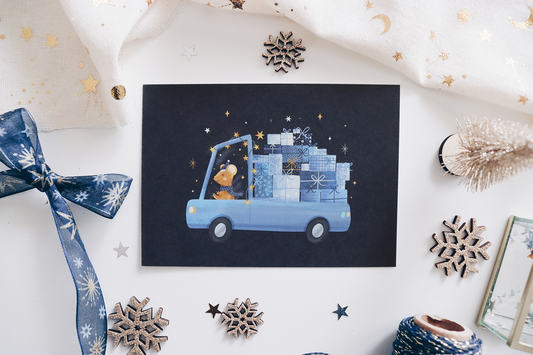 Postcard - Christmas Delivery