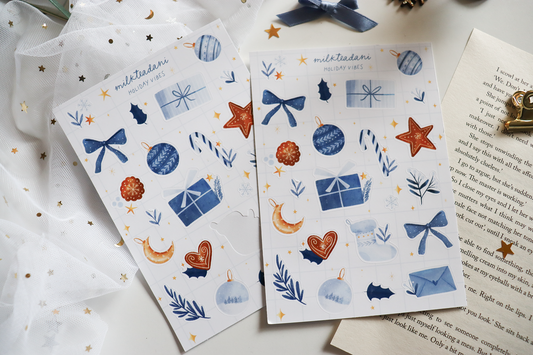 Sticker Sheet - Holiday Vibes