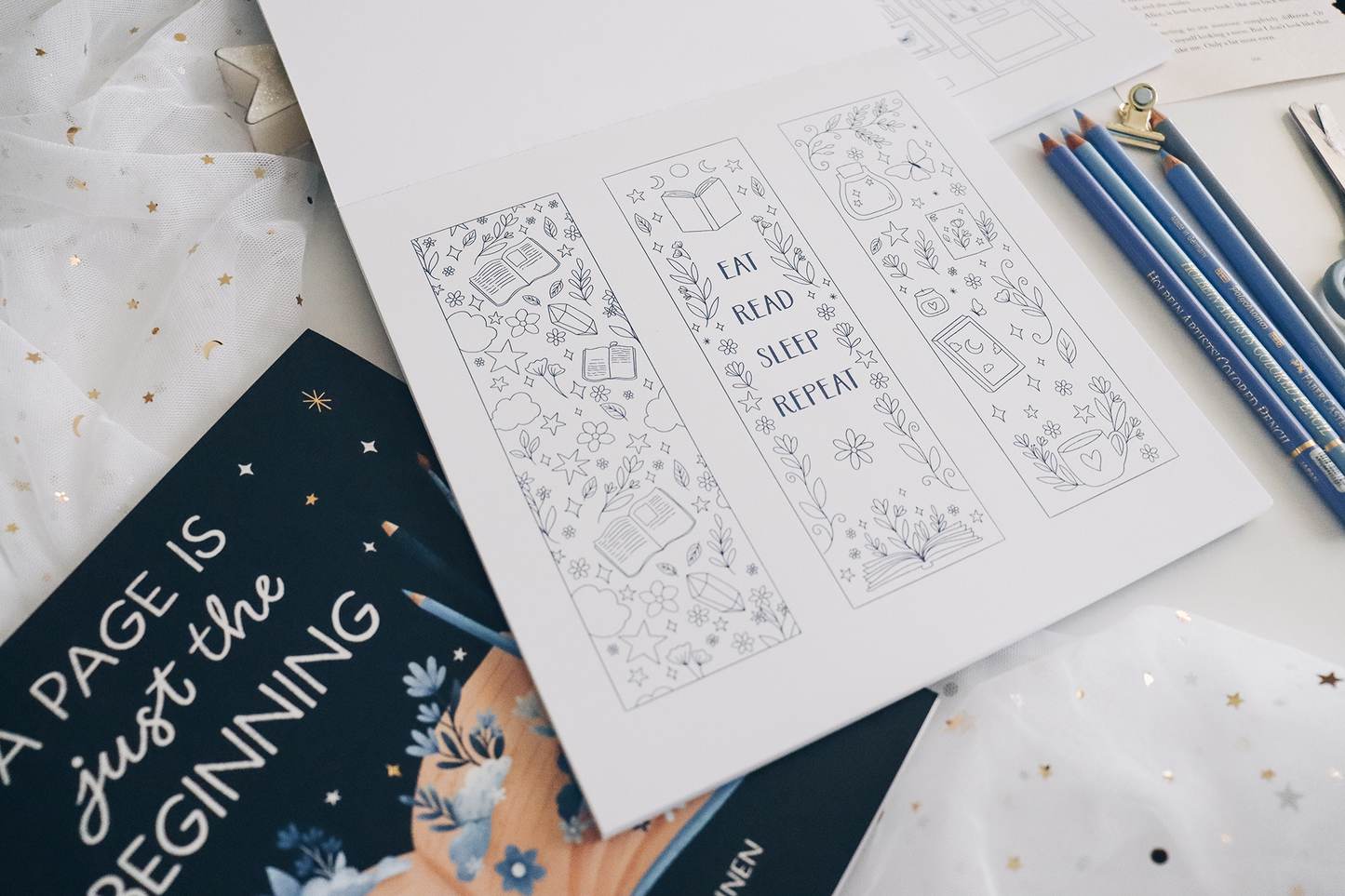 A Page is Just the Beginning - Coloring Book