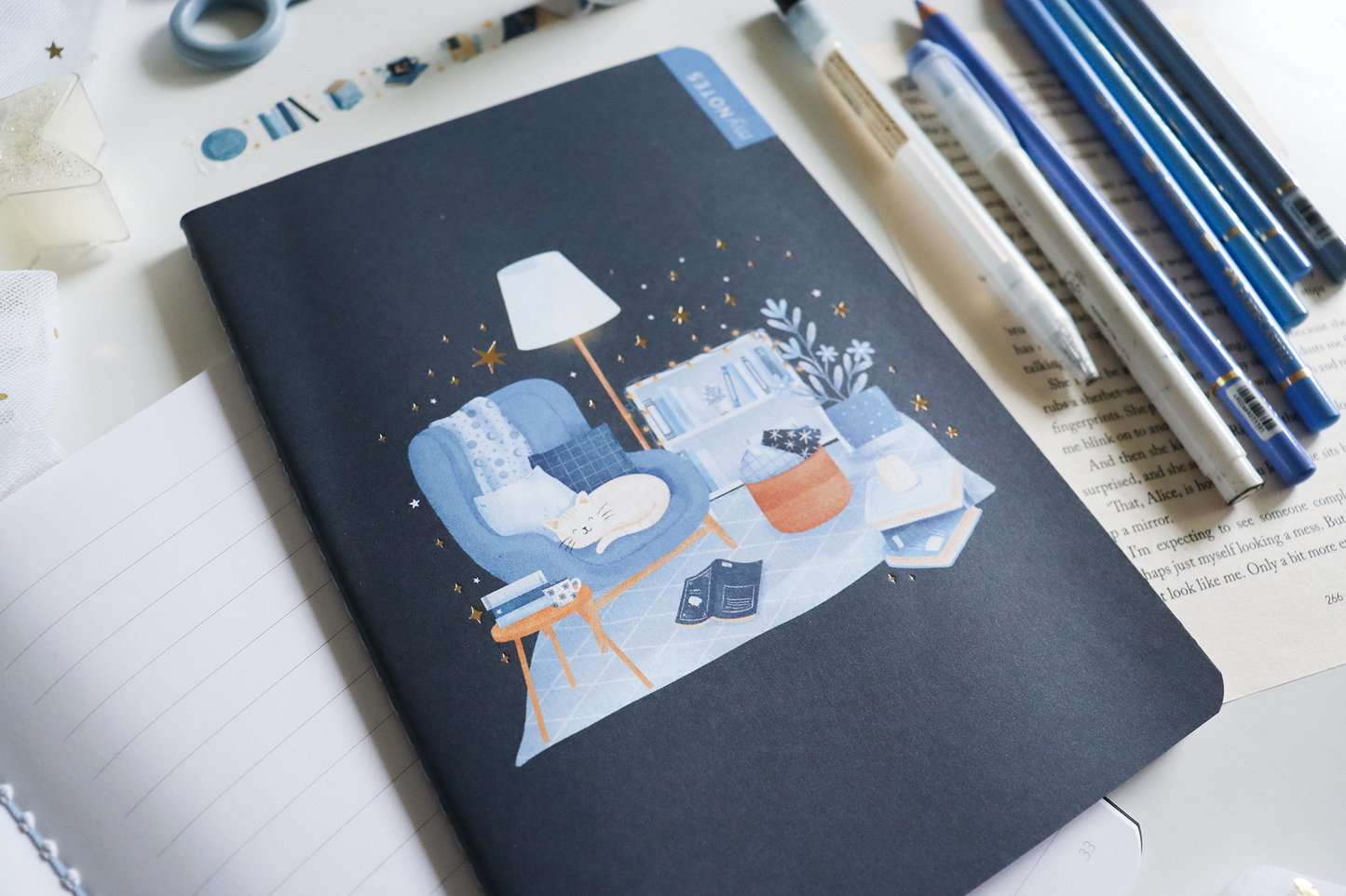 Notebook - Cozy Reading Corner