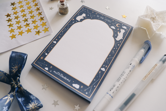 Notepad - Starry Bear (B-Grade)