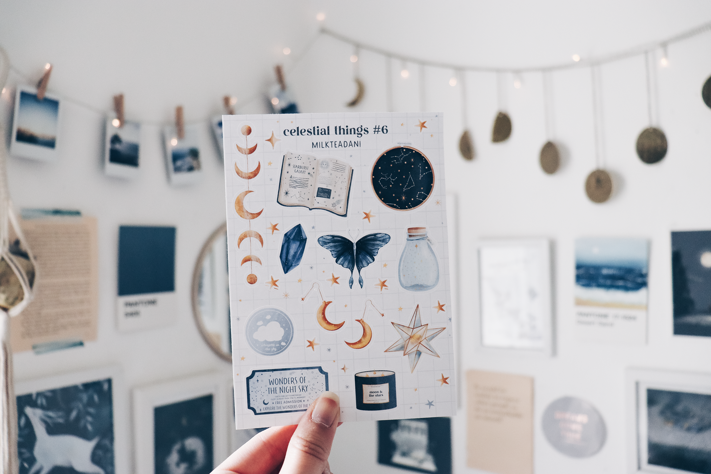 Sticker Sheet - Celestial Things #6