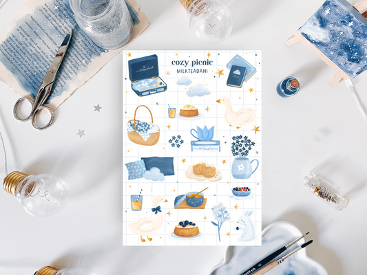 Sticker Sheet - Cozy Picnic