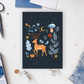 Postcard - Magic Autumn Deer