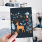 Postcard - Magic Autumn Deer