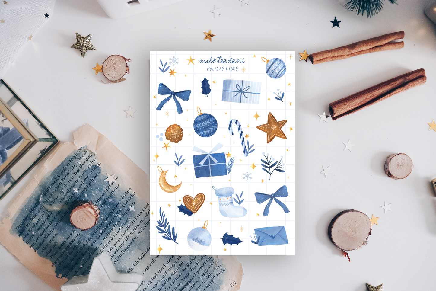 Sticker Sheet - Holiday Vibes