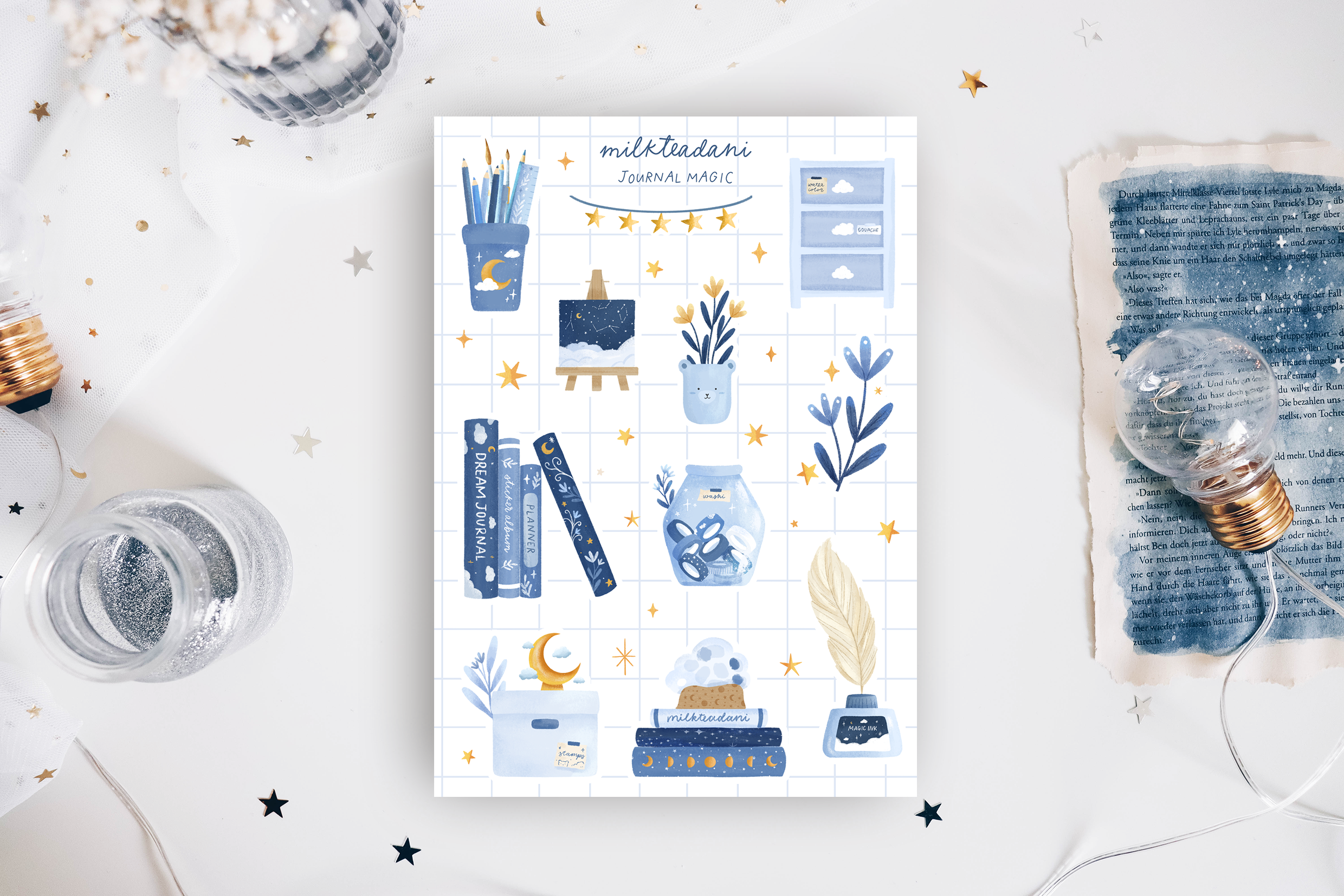 Sticker Sheet - Journal Magic