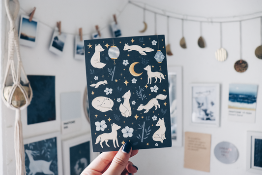 Postcard - Kitsune