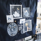 Tote Bag Navy - Magical Stamps