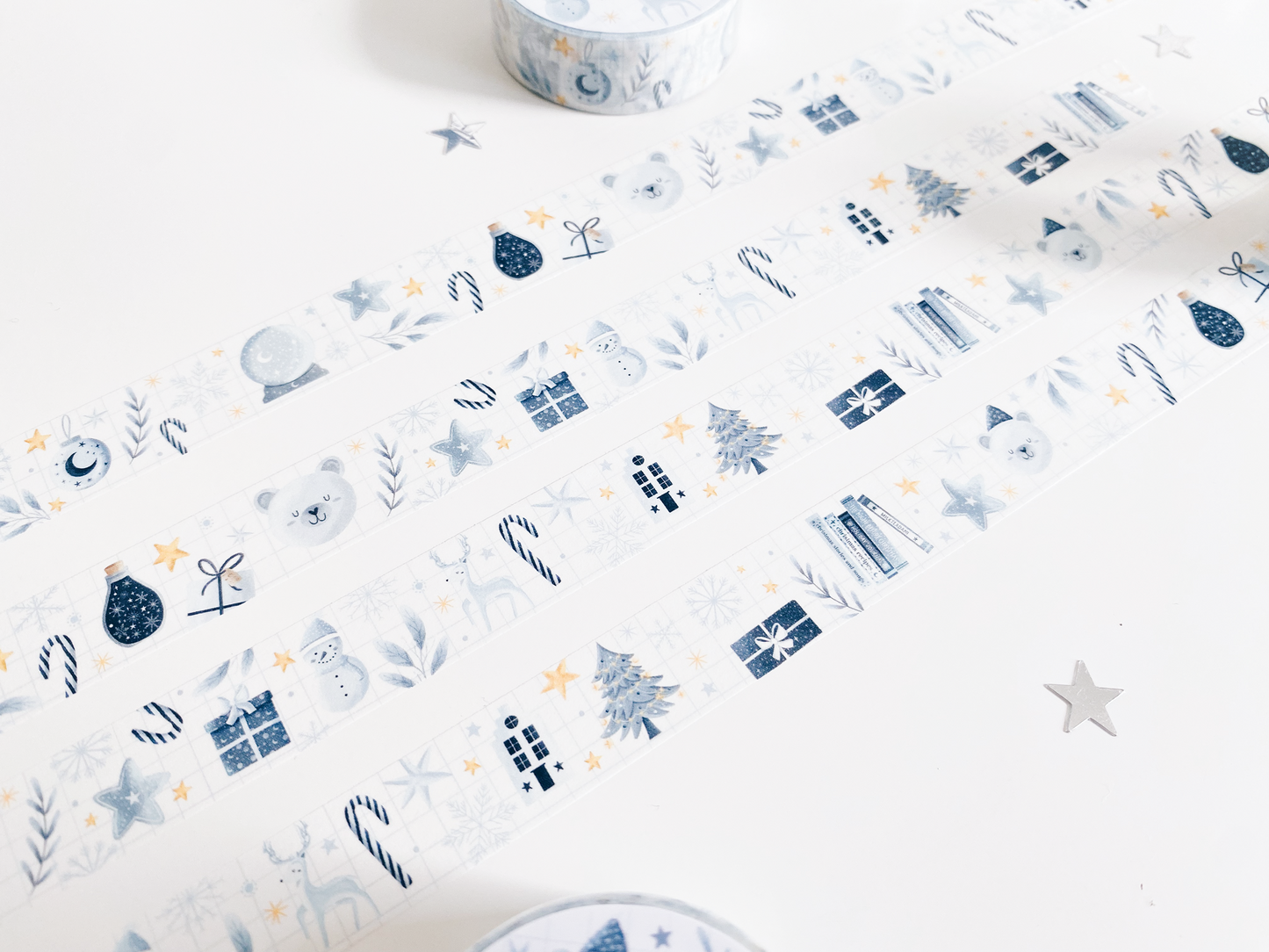 Washi Tape - 15MM Winter Vibes Light