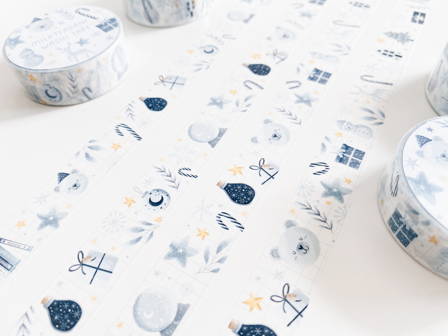 Washi Tape - 15MM Winter Vibes Light