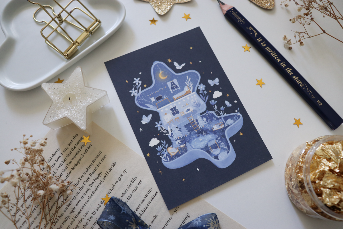 Postcard - Celestial Hideaway