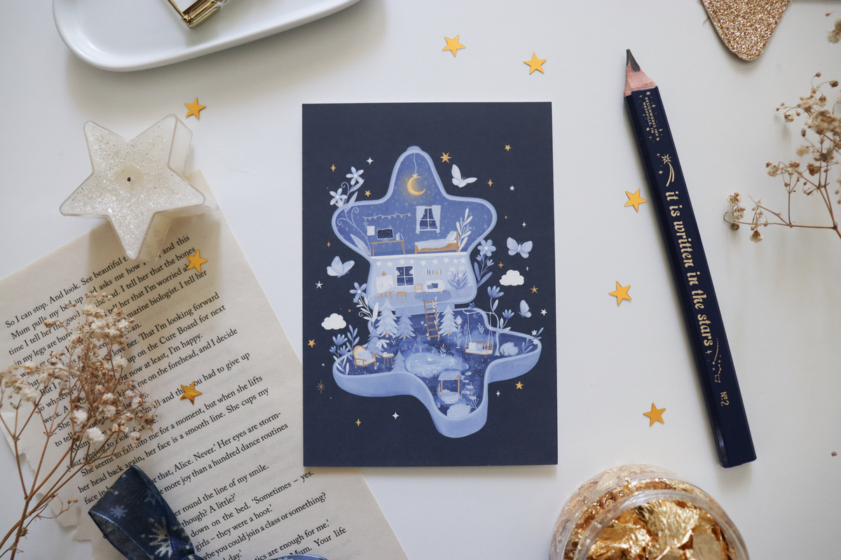 Postcard - Celestial Hideaway