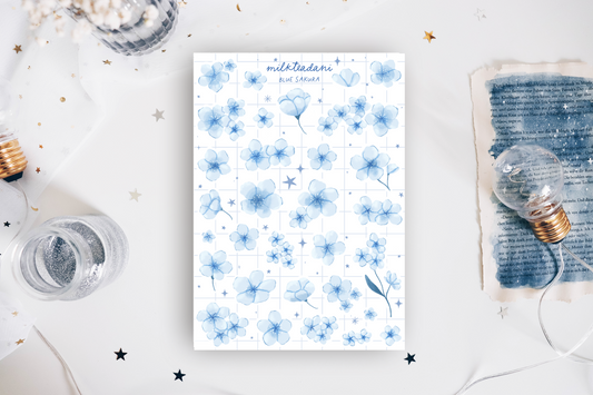 Sticker Sheet - Blue Sakura