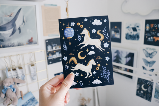 Postcard - Year of the Horse