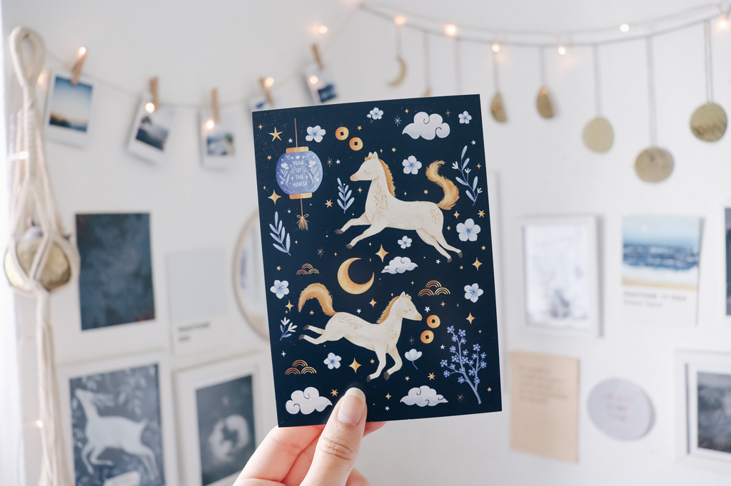 Postcard - Year of the Horse