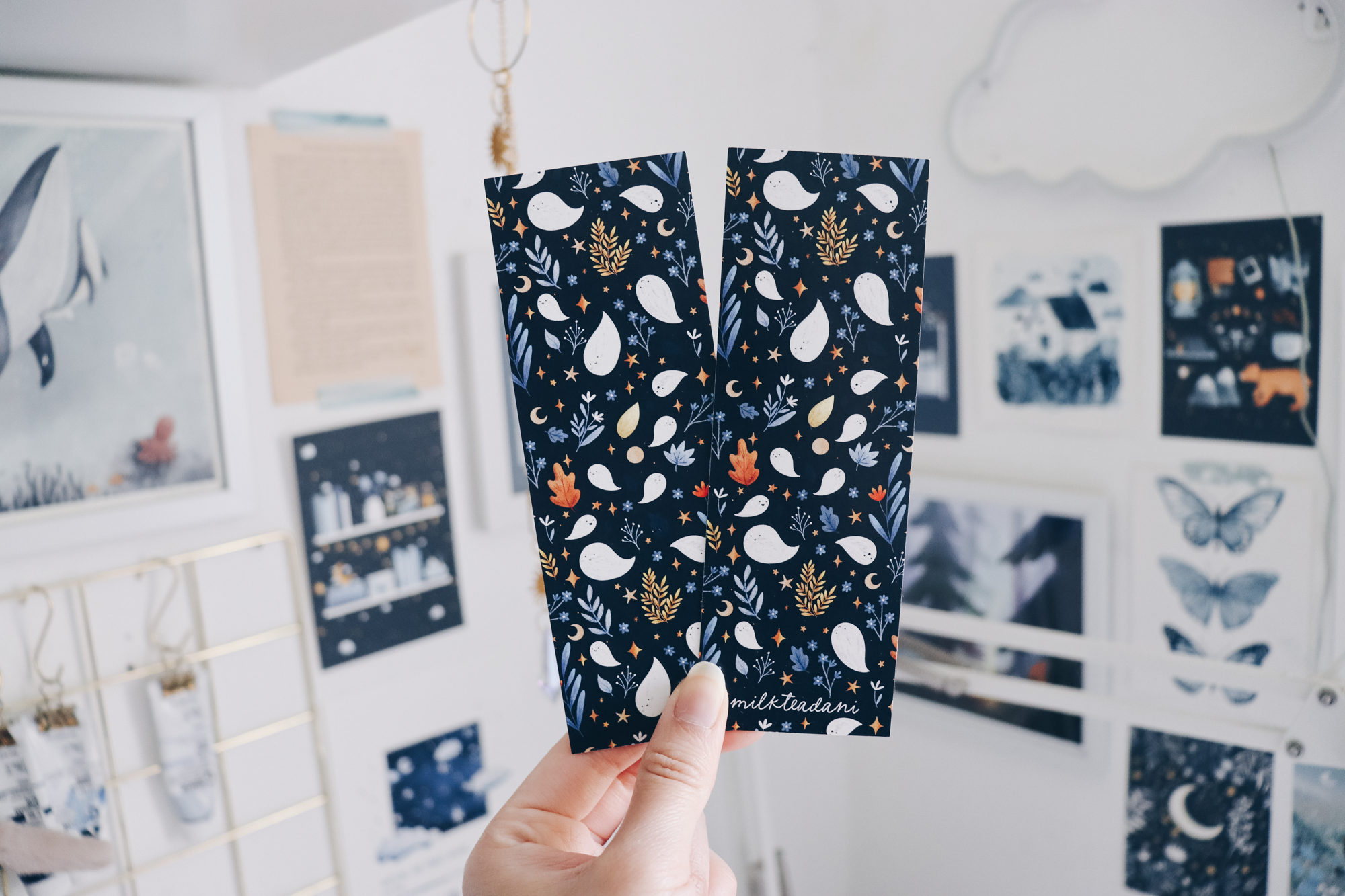 Bookmark - Autumn Ghosties