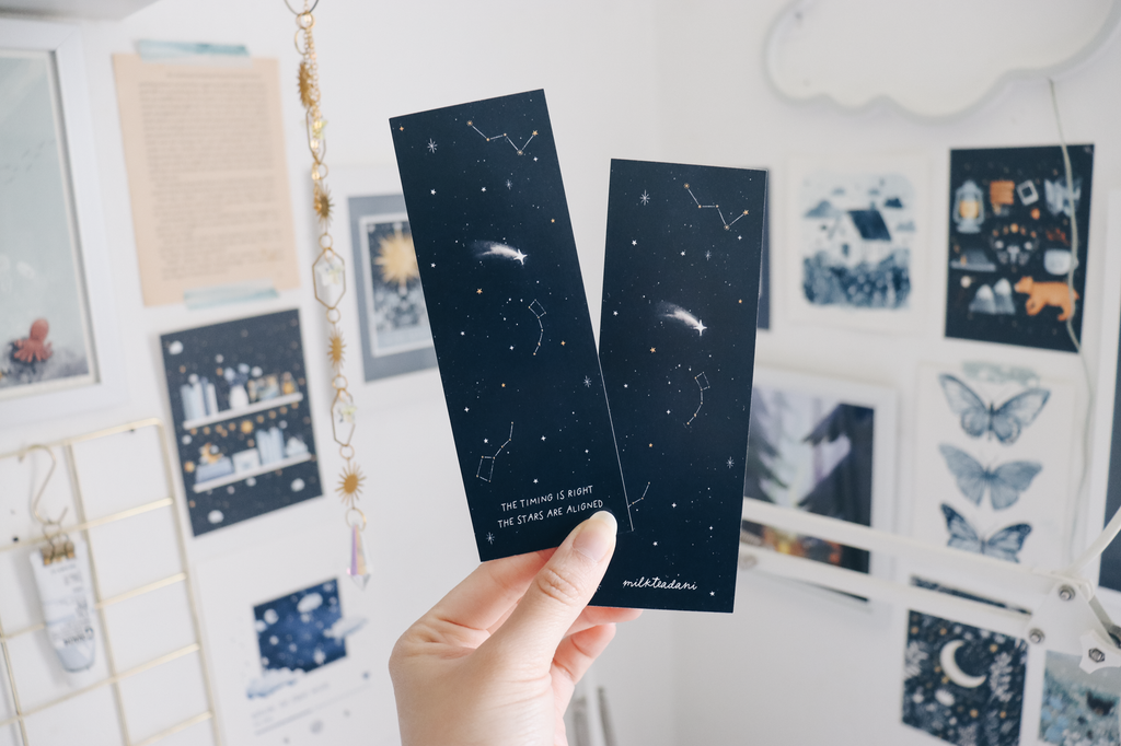Bookmark - Starry Constellation Sky