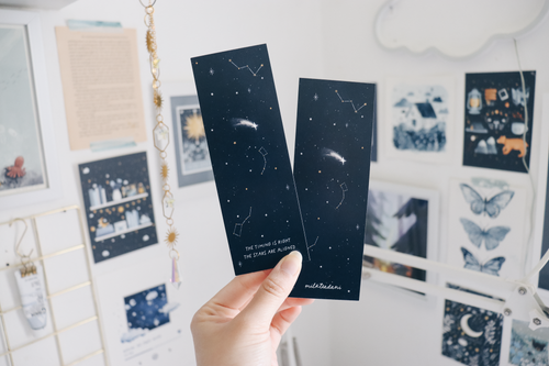 Bookmark - Starry Constellation Sky