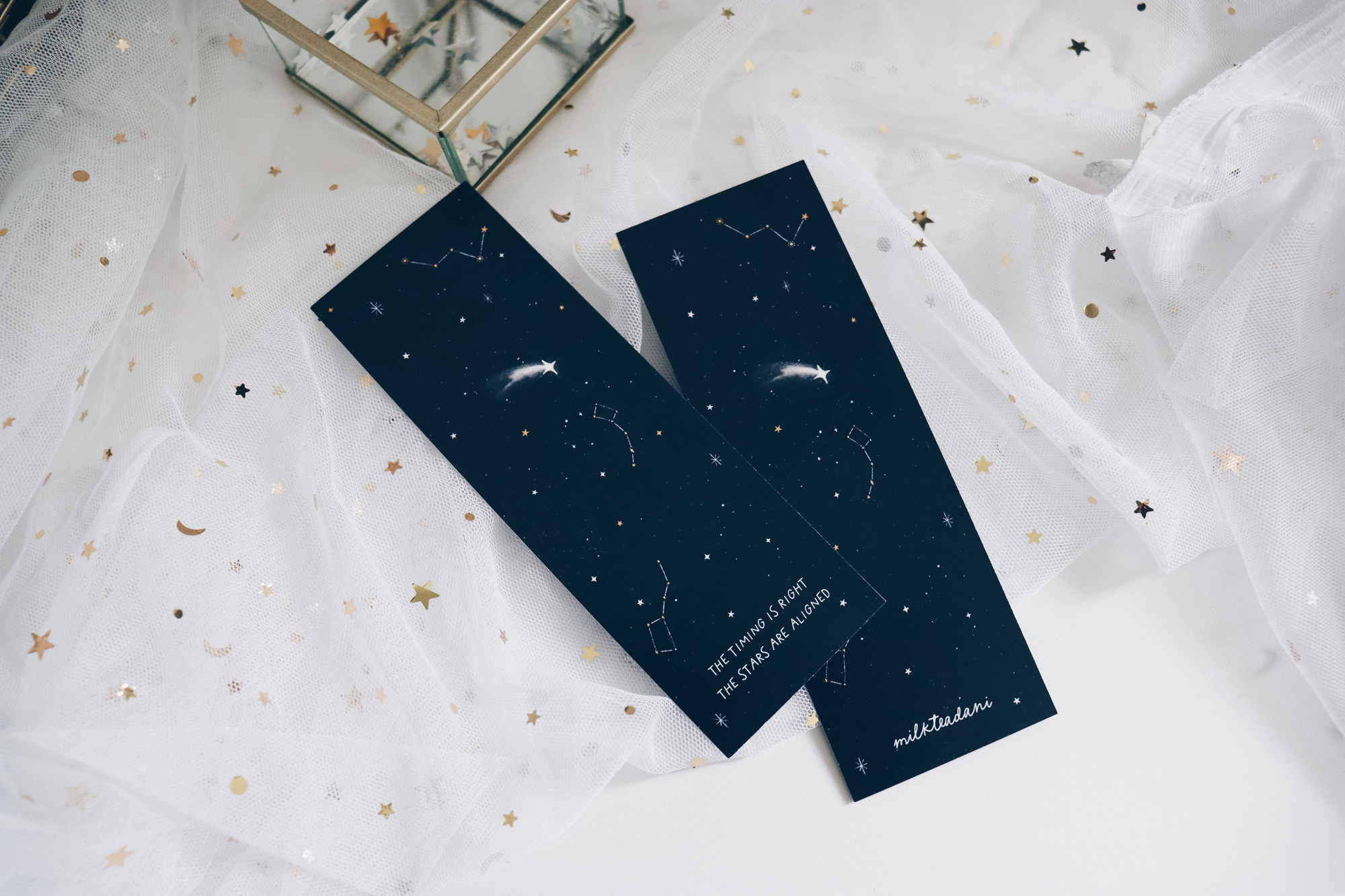 Bookmark - Starry Constellation Sky