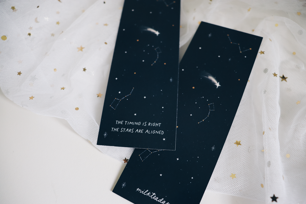 Bookmark - Starry Constellation Sky