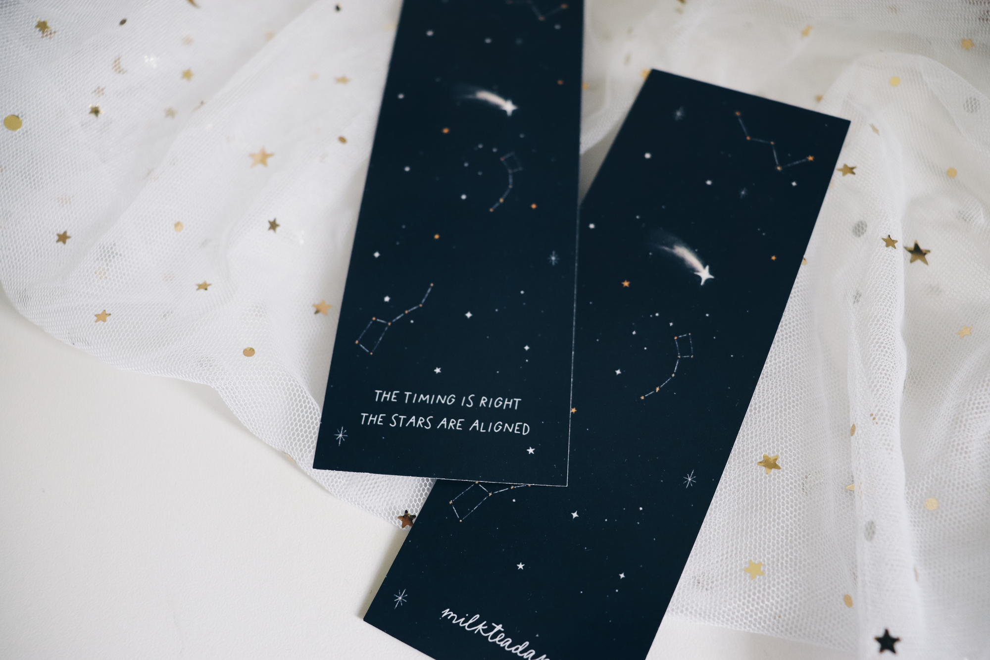 Bookmark - Starry Constellation Sky