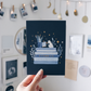 Postcard - Bookish Bear