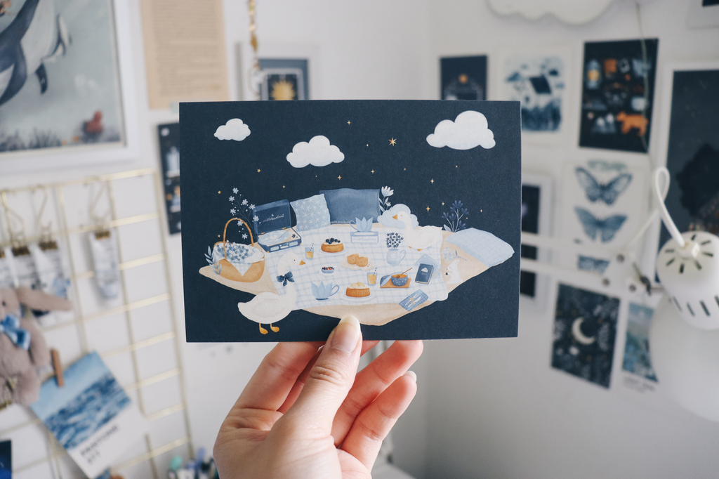 Postcard - Spring Picnic