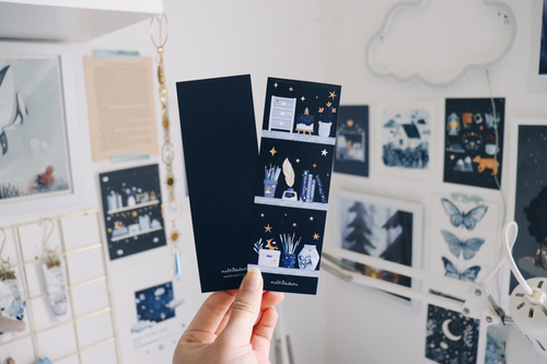 Bookmark - Journaling Shelves