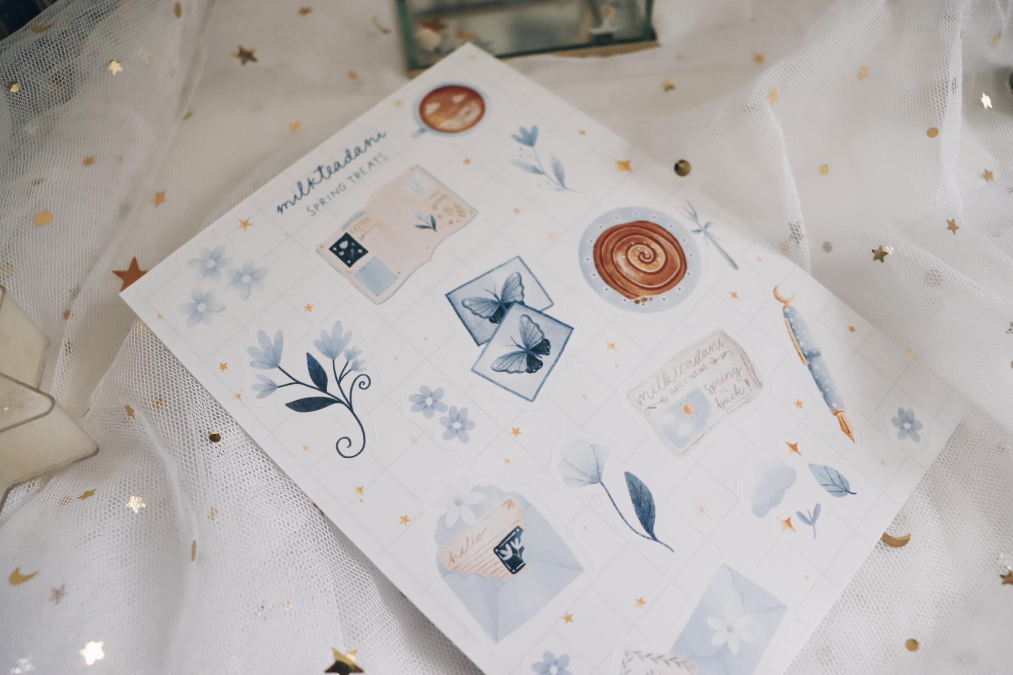 Sticker Sheet - Spring Treats