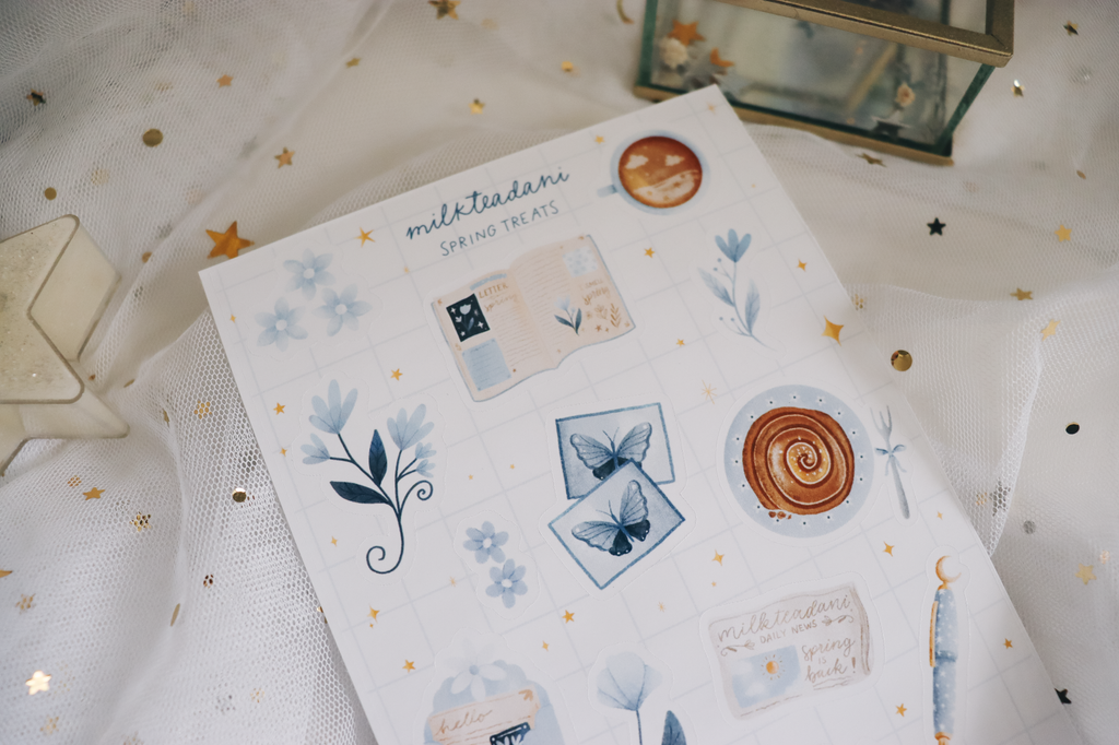 Sticker Sheet - Spring Treats