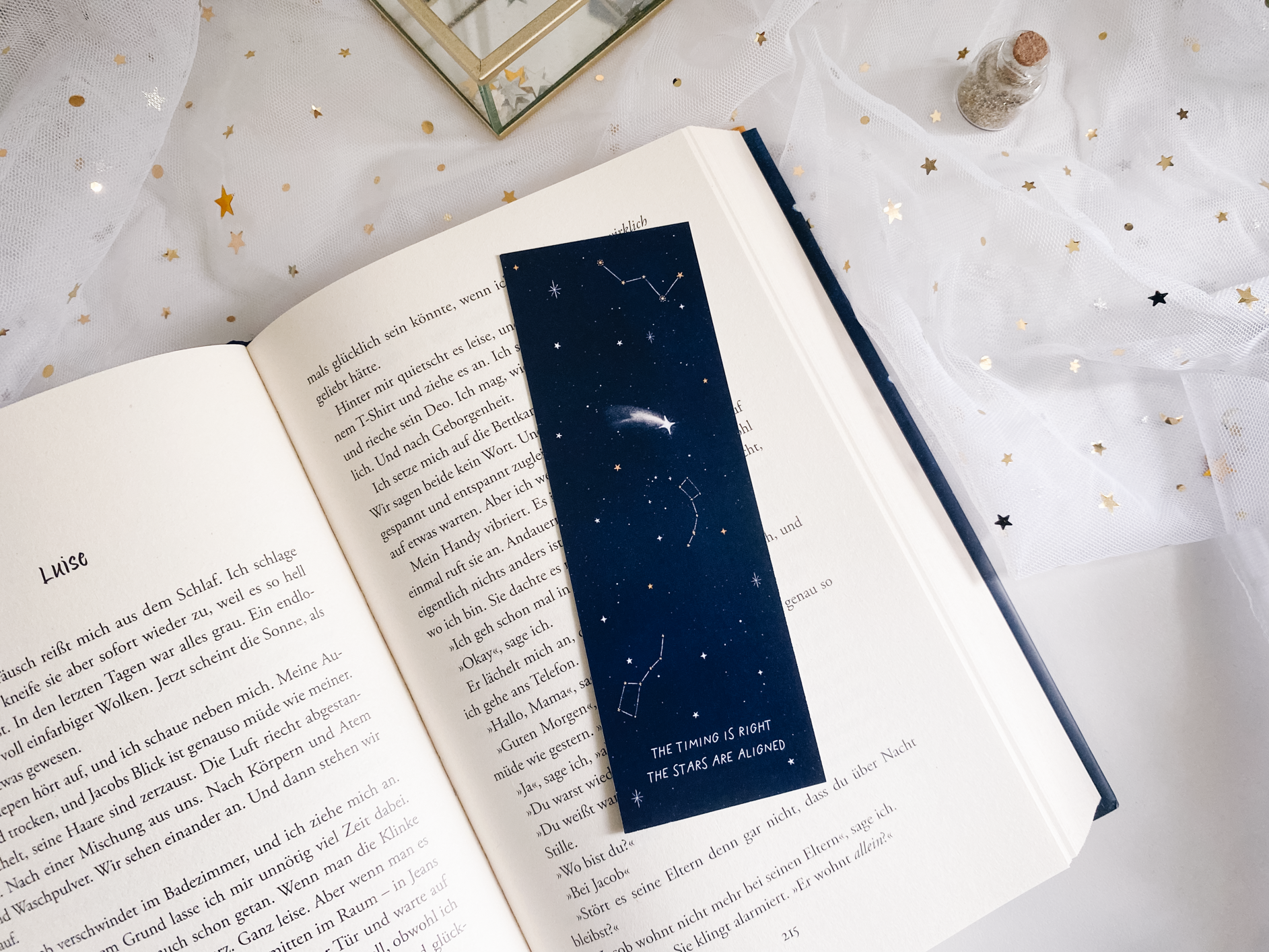 Bookmark - Starry Constellation Sky