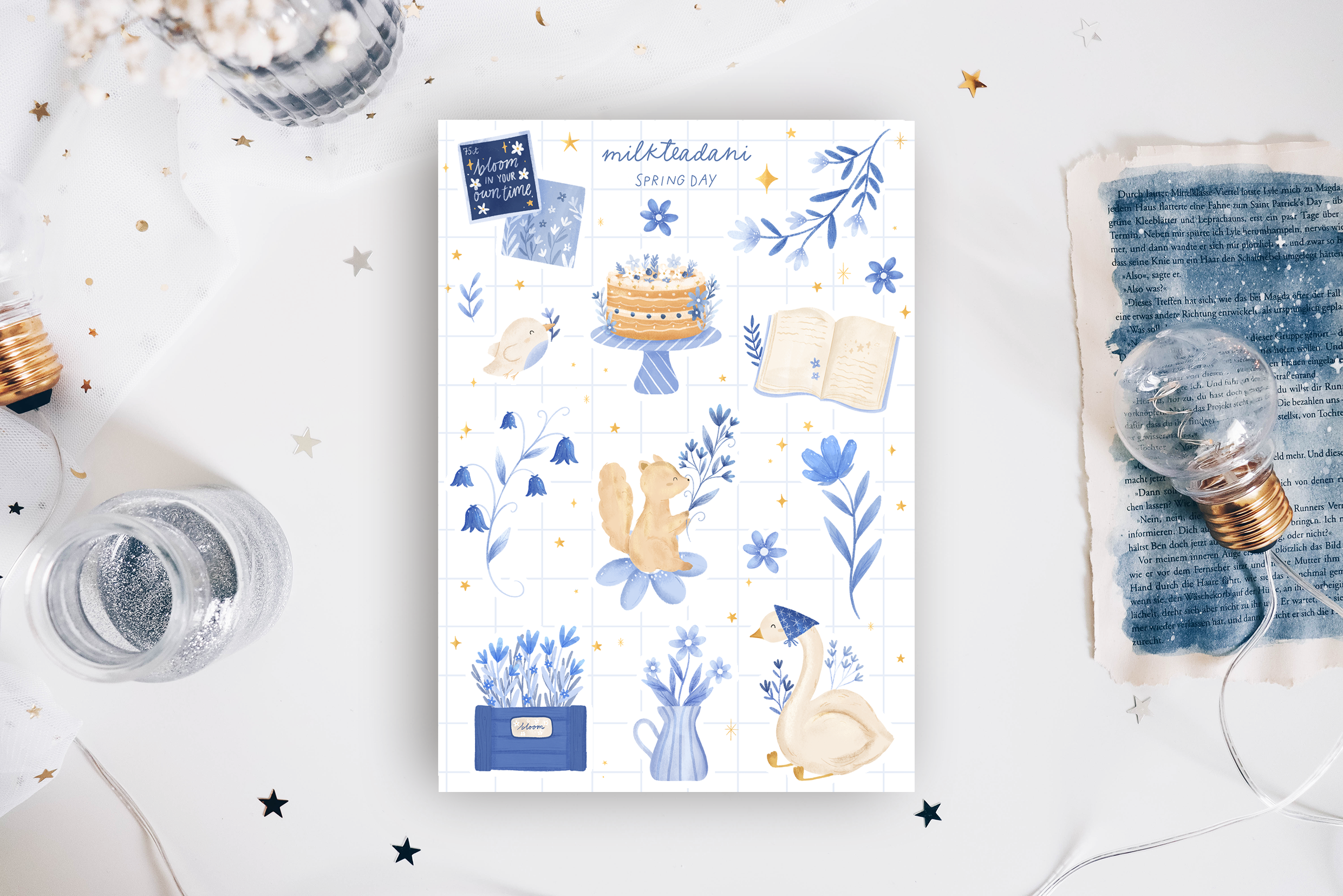 Sticker Sheet - Spring Day