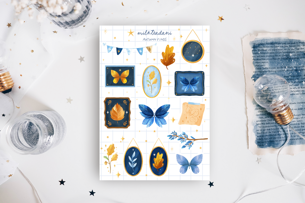Sticker Sheet - Autumn Finds